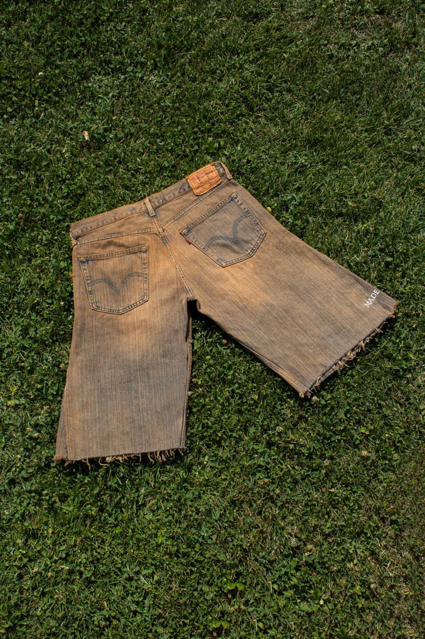 Orange Washed Joggers