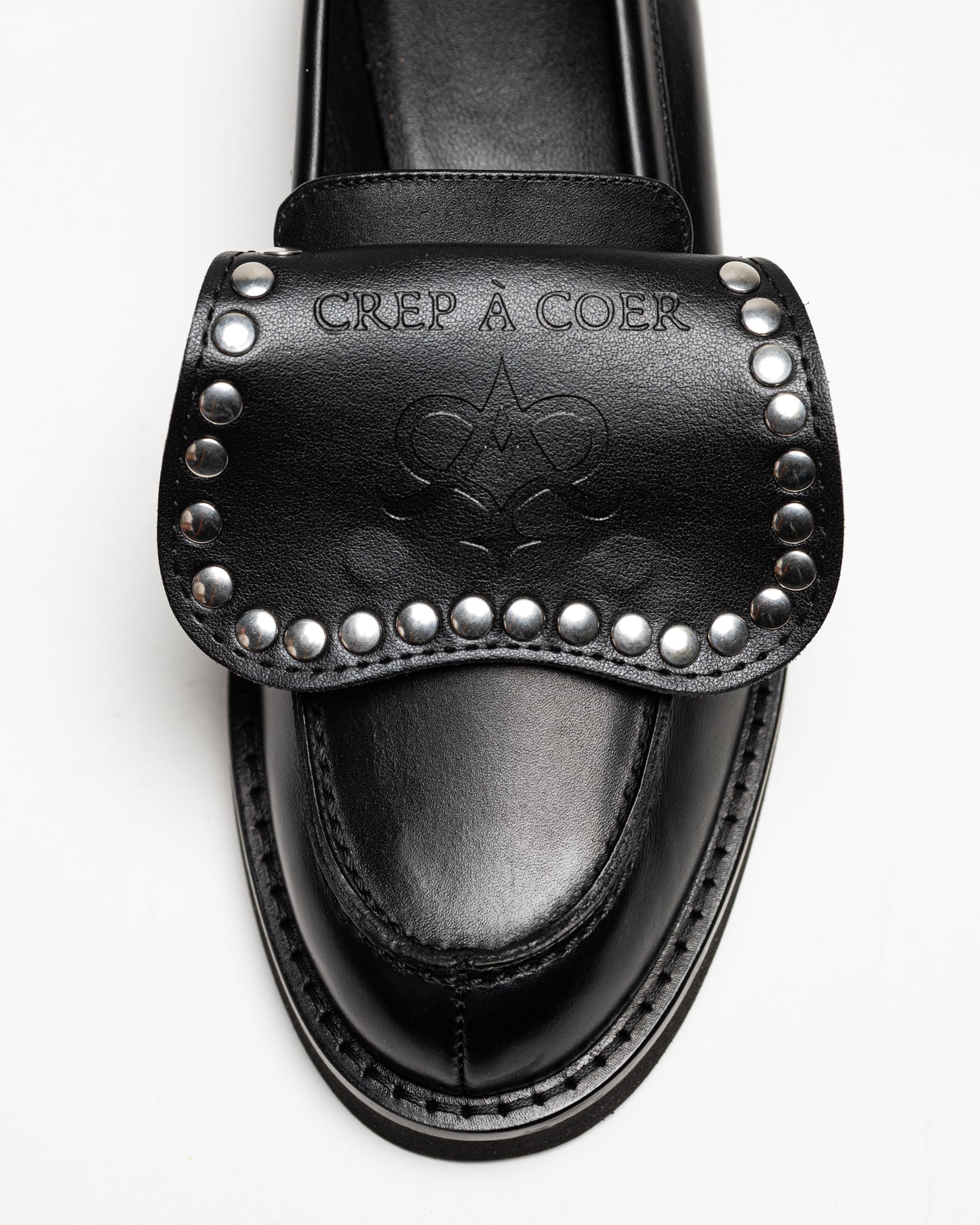 Studded Loafers Women